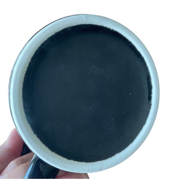 Rare Star Wars 10th Anniversary Mug 1977-1987 Lucasfilm Ltd. Black & Gold - Picture 4 of 5